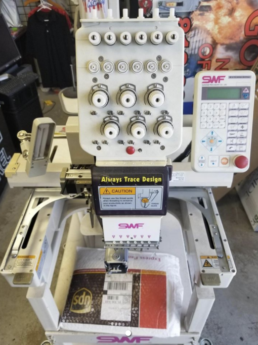Sample Listing: SWF 601 & Brothers 901E Embroidery Machines